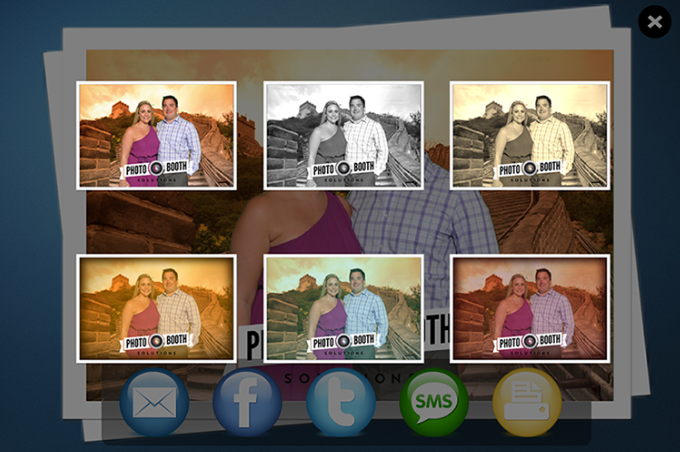 screenshot of Photo Booth Connected